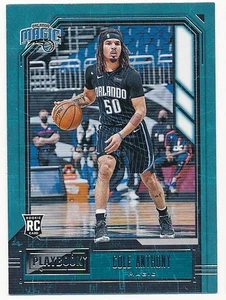 COLE ANTHONY 2020-21 PANINI PLAYBOOK #186 RC ROOKIE ORLANDO MAGIC MINT - Picture 1 of 2
