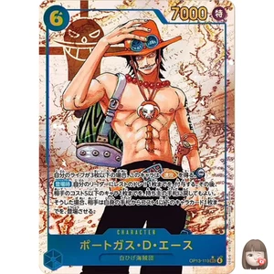 [NM] Portgas D. Ace ONE PIECE Card Japanese OP13-119 SEC Carrying on His Will - Picture 1 of 1