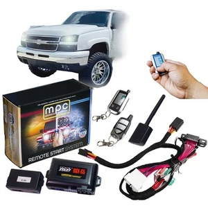 Telecomando avviamento LCD Plug & Play 2 vie per Chevrolet Silverado 1500/2500/ 2003-2006 - Foto 1 di 4
