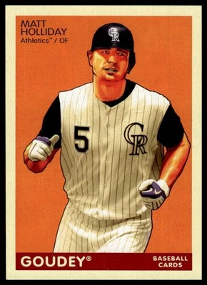 2009 Upper Deck Goudey Matt Holliday #68 - Image 1 of 2