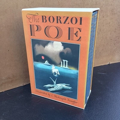 The Complete Edgar Allan Poe VTG The Borzoi Poe Two Book Boxed Set from 1946 EXC - Immagine 1 di 4