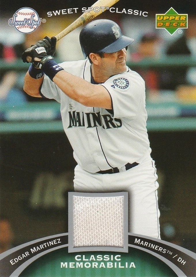 2007 Sweet Spot Classic Classic Memorabilia #CMMR Edgar Martinez Jsy (Mariners)! - Image 1 of 2