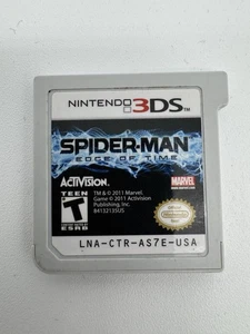 Spider-Man: Edge of Time (Nintendo 3DS, 2011) Nur Kassette Getestet - Bild 1 von 4