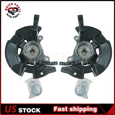 2x Front L&R Steering Knuckle Assembly for Hyundai Sonata 2011 2012 2013 L4 2.0L Foto 1 de 4