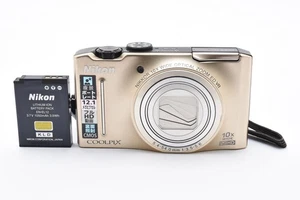 [NEAR MINT] Nikon COOLPIX S8100 Gold - Works LCD Corner Black Strap JP 2574881 - Bild 1 von 16