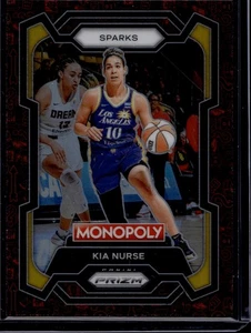 Kia Nurse 2024 Panini WNBA Monopoly Prizm #16 Millionaire Club - Bild 1 von 2