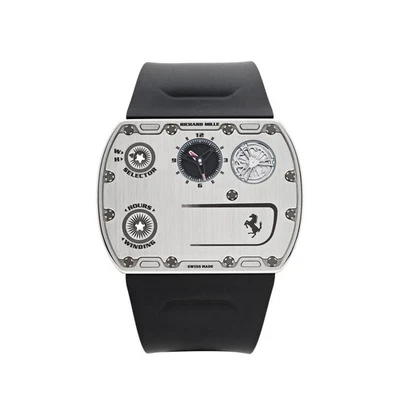 Richard Mille RM UP-01 Ferrari Ultraplano Titanio Esfera Plateada Edición Limitada Foto 1 de 4