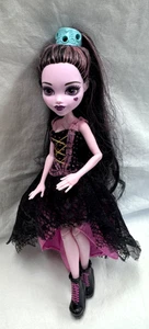 MONSTER HIGH DRACULAURA PARTY HAIR DOLL - 2015 - Bild 1 von 12