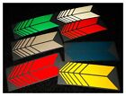 Veloviz Reflective Wing Mirror Stripes Die-Cut Vinyl Cargo Bike Stickers Decals
