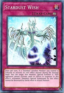 Stardust Wish OP16-EN025 Yu-Gi-Oh! Light Play Unlimited  - Picture 1 of 1