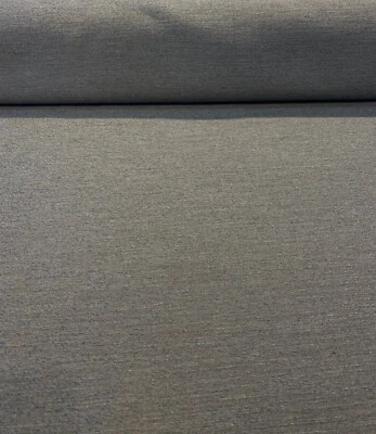 Tela para cortinas de tapicería de carbón liso estática para exteriores por patio Foto 1 de 3