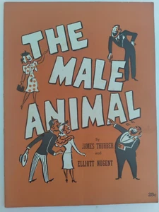 Das männliche Tier-Souvenirprogramm von James Thurber & Elliott Nugent - Bild 1 von 4