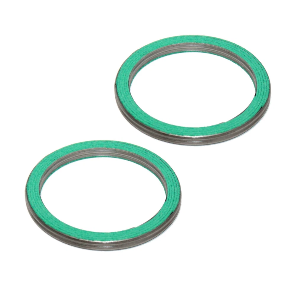 New 2 Exhaust Muffler Gasket for Suzuki VL1500 Intruder 1500 1998 1999 2000 - Image 1 of 1