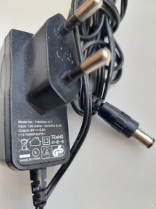 original tp-link adapter t090060-2c1 100-240V /9V 0.6A europlug - Afbeelding 1 van 1