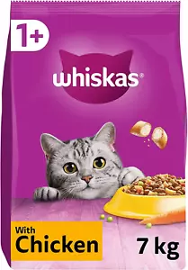 1+ Adult Chicken, Adult Dry Cat Food , 7 Kg ( Pack of 1) - Picture 1 of 10
