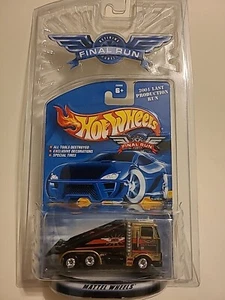 2001 Hot Wheels Final Run Ramp Truck w/ Real Riders ~ New in Protector - Picture 1 of 2