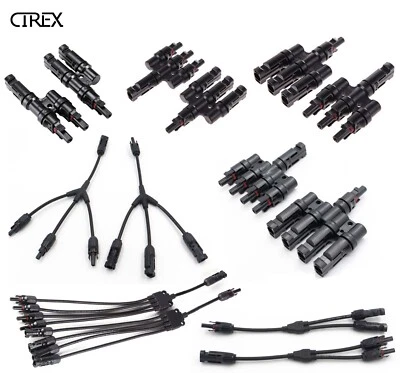 T Type Y Type Branch Parallel Connector 30A 1000V TUV Solar Panel PV Cable - Bild 1 von 4
