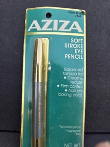 Vintage 80's Aziza Soft Stroke Eye Pencil Light Blue Movie Prop! 282474 - Picture 1 of 2