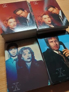 Collection of Topps X-Files Trading Cards Series 1-3 150+ cards - Picture 1 of 2