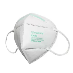 Powecom KN95 Protective FaceMask FDA-EUA Approved Appendix A Respirator CDC List - Picture 1 of 6
