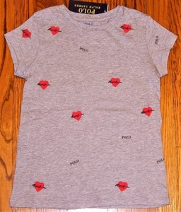 POLO RALPH LAUREN ORIGINAL TODDLERS GIRLS BRAND NEW AUTHENTIC T-SHIRT Sz 5, NWT - Picture 1 of 2