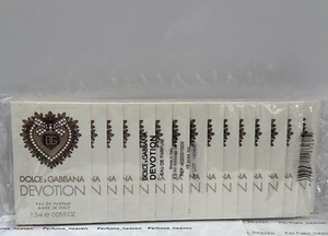 15 PCS Dolce & Gabbana Devotion EDP 1.5ml / .05fl oz Perfume Spray Sample Sealed - Picture 1 of 3