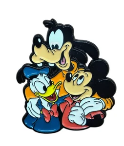 Disney Mickey Mouse, Goofy and Donald Group Character Enamel Pin - Picture 1 of 2