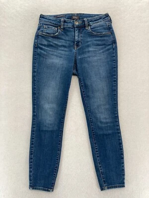 NYDJ AMI Skinny Ankle Jeans Women's 4P Blue Stretch Denim Mid Rise Lift Tuck - Image 1 of 4