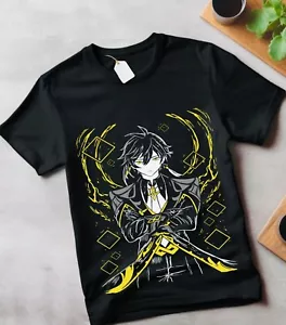 Genshin Impact Zhongli Dakimakura T-shirt Anime Shirt gift anime gift - Picture 1 of 9