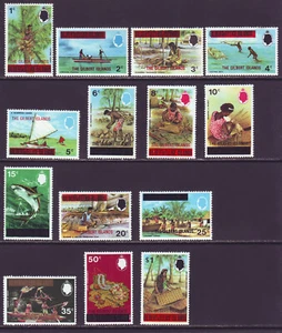 Gilbert Islands 1976 SC 253-266 MNH Set - Imagen 1 de 2