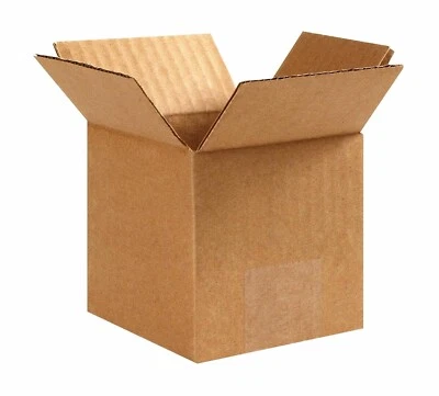 3 x 3 x 3 Shipping Boxes Moving Boxes Corrugated Kraft 50/Bundle 50/Pack - Image 1 of 4