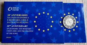 Portugal 2€ 2009 10 Jahre WWU - Polierte Platte PP
