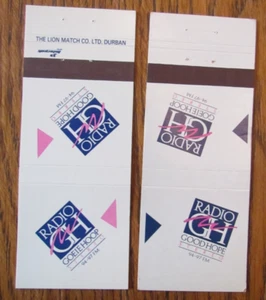 FUNDAS PARA MATCHBOOK DE ESTACIÓN RADIO GH: FUNDAS VACÍAS PARA CERILLAS SUDAMFRICA -A14 - Imagen 1 de 1
