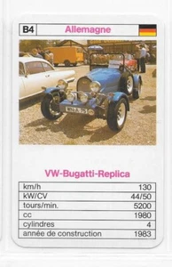 Carte N°B4 - VW-Bugatti-Replica - Picture 1 of 2