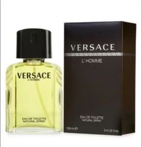 VERSACE L'HOMME by Versace Eau De Toilette Spray 3.4 oz Men - Picture 1 of 2