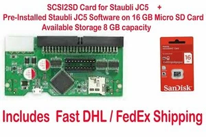 SCSI2SD 50Pin SCSI Hard to Micro Sd Converter+8gb PreInstalled OS Staubli JC5 - Picture 1 of 6