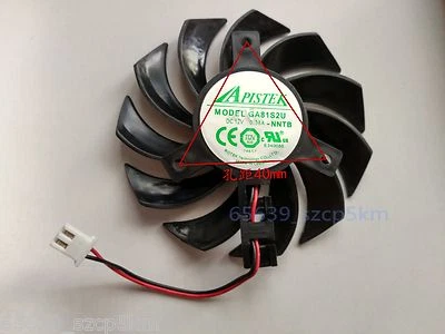 1PC 75mm graphics card fan  GA81S2U -NNTB DC12V 0.38A GA81S2U-NNTB - Image 1 of 2