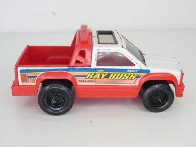 Tin Plate Nylint Truck Chevrolet Silverado Bay Boss Muscle Red Pickup 1989 Toy - Image 1 of 4