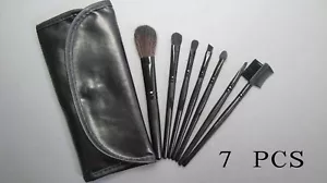 7 Pieces Professional Brush sets + Leather pouch! - Foto 1 di 3