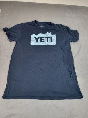 Camisa Yeti Wilderness Para Hombre Azul Mediana Ligera Exterior Elastizada Cuello Redondo Foto 1 de 4