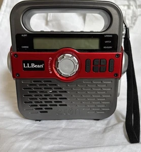 LL Bean ETON Radio Red Power Crank SolarlinkFR370 - Picture 1 of 12