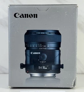 OPEN BOX MINT Canon TS-E 90mm f/2.8 TS Lens - Picture 1 of 7