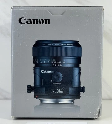 OPEN BOX MINT Canon TS-E 90mm f/2.8 TS Lens - Image 1 of 4