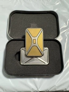 🔥KUKO EDC The X Ultra Brass Insert Titanium Plates 3 Click Slider BNWT🔥 - Picture 1 of 5