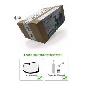 Frontscheibe Windschutzscheibe für Ford Fiesta ab Bj, 2010 mit Montagematerial - Bild 1 von 3