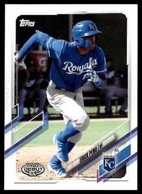 2021 Topps Pro Debut Erick Pena AZL Royals #PD-83 - Image 1 of 2