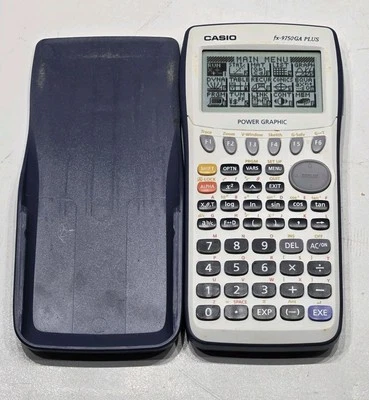 CASIO fx-9750GA PLUS POWER Vintage GRAPHIC Scientific Calculator Tested Working  - Image 1 of 4