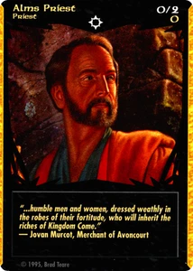 Alms Priest - Base Set - Tempest of the Gods CCG - Imagen 1 de 6