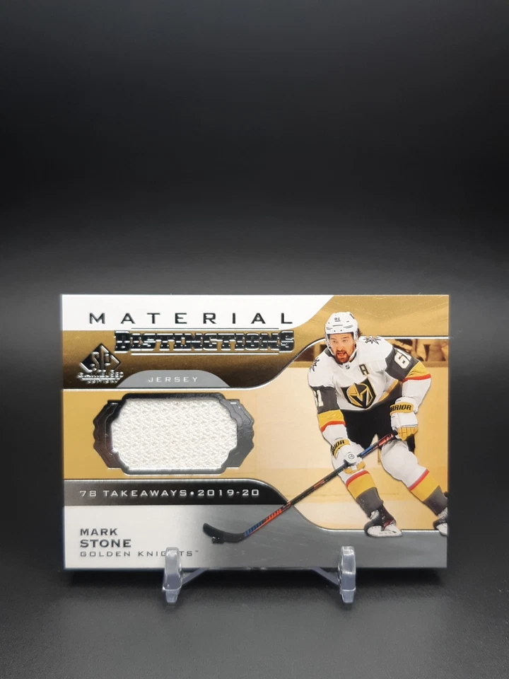 2020-21 Upper Deck SP Game Used Distinctions Materials Mark Stone #DM-MS - Image 1 of 2
