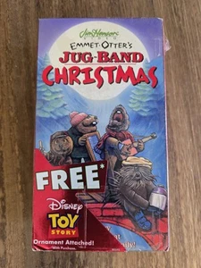 Emmet Otters Jug-Band Christmas VHS 1996 Jim Henson Muppets Family Holiday Movie - Picture 1 of 3